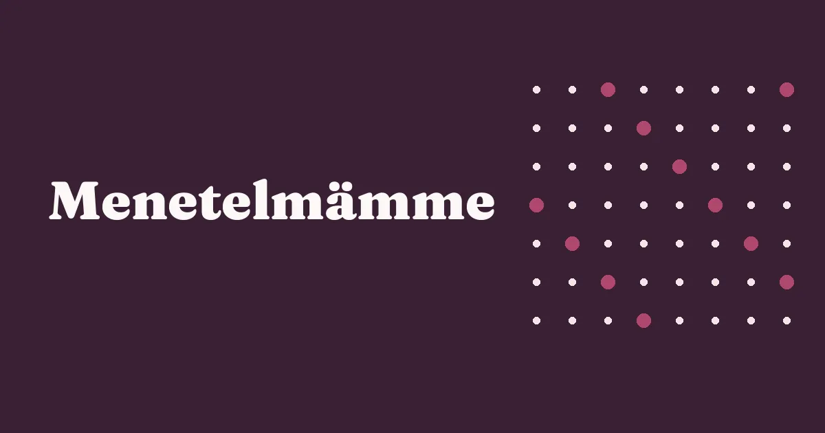 Menetelmämme
